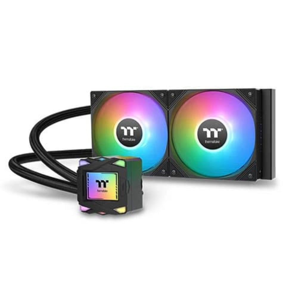 THERMALTAKE LA240 240mm ARGB CPU Liquid Cooler (Black)
