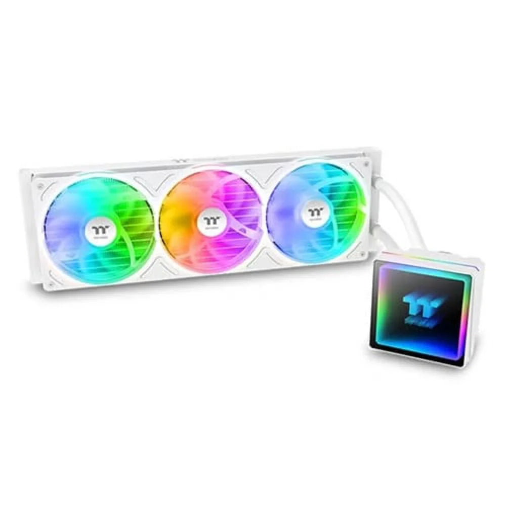 THERMALTAKE TH360 V3 ARGB Sync 360mm CPU Liquid Cooler ( Snow White )
