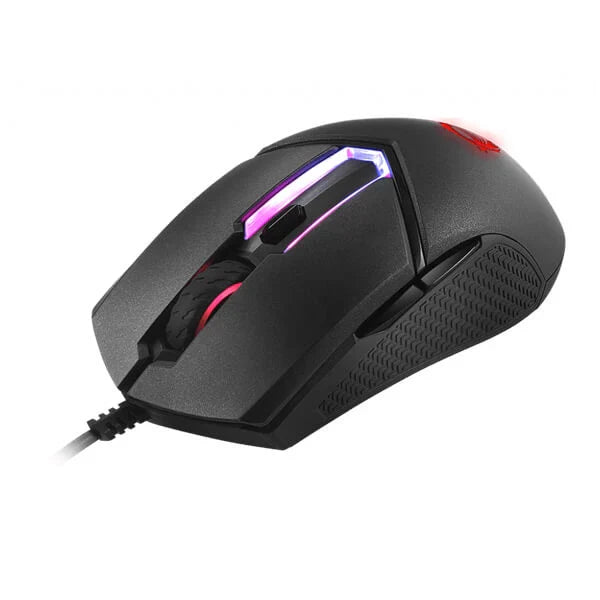 MSI Clutch GM30 Wired Ergonomic Gaming Mouse ( CLUTCH-GM30 ) ( 6200DPI / 6 Macro Button ) ( Black )