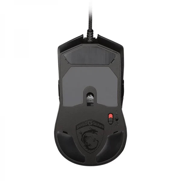MSI Clutch GM40 RGB Wired Ambidextrous Gaming Mouse ( CLUTCH-GM40 ) ( 5000DPI / 9 Macro Button ) ( Black )