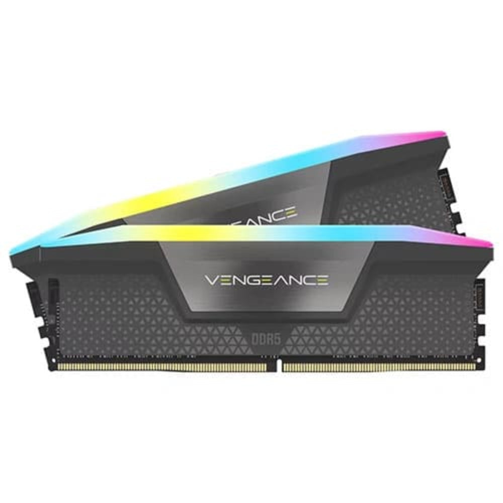 CORSAIR Vengeance RGB 32GB ( 16GB x 2 ) 6400MHz DDR5 RAM (Black) ( CL32 )