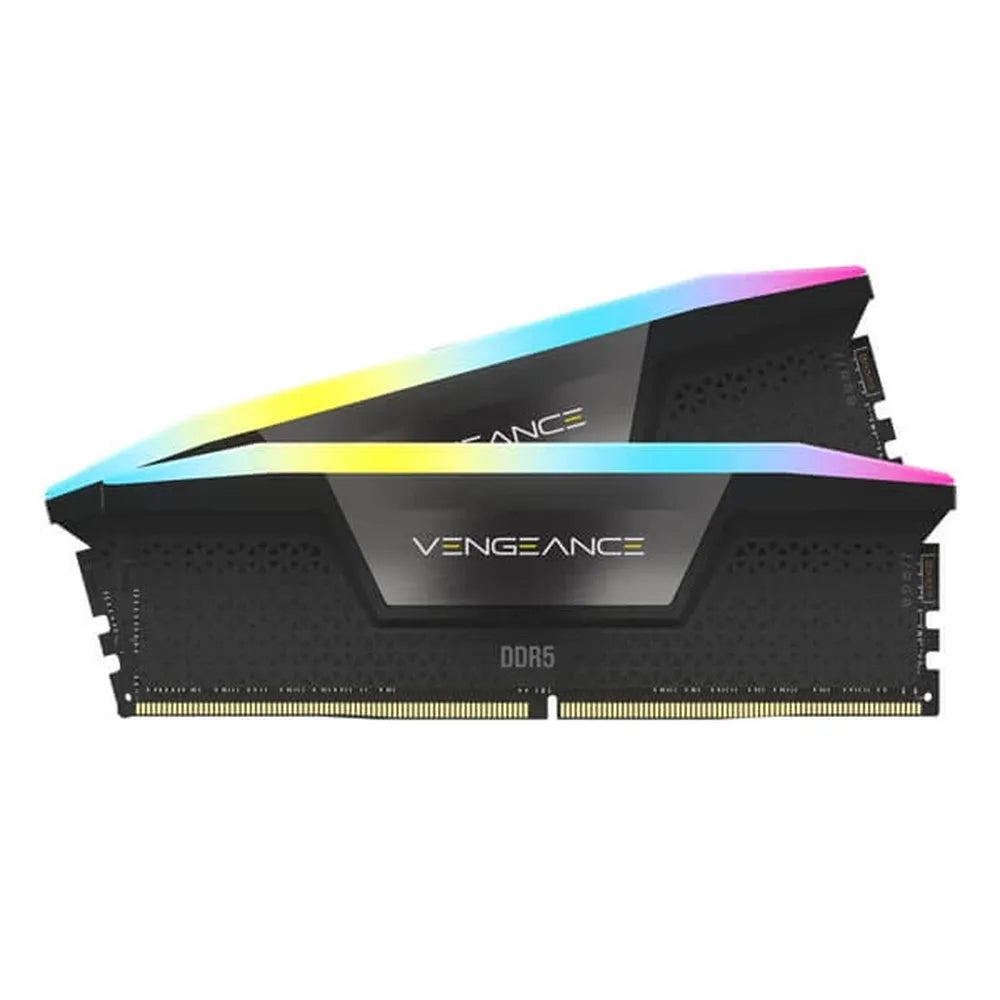 CORSAIR Vengeance RGB 32GB ( 16GB x 2 ) 6000MHz DDR5 RAM (Black) ( CL36 )
