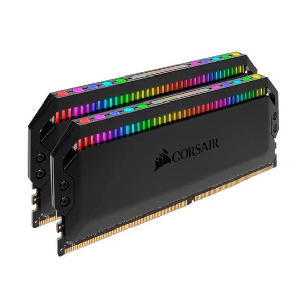 CORSAIR Dominator Platinum RGB 32GB ( 16GBx2 ) 3200MHz DDR4 RAM ( Black ) ( CL16 )