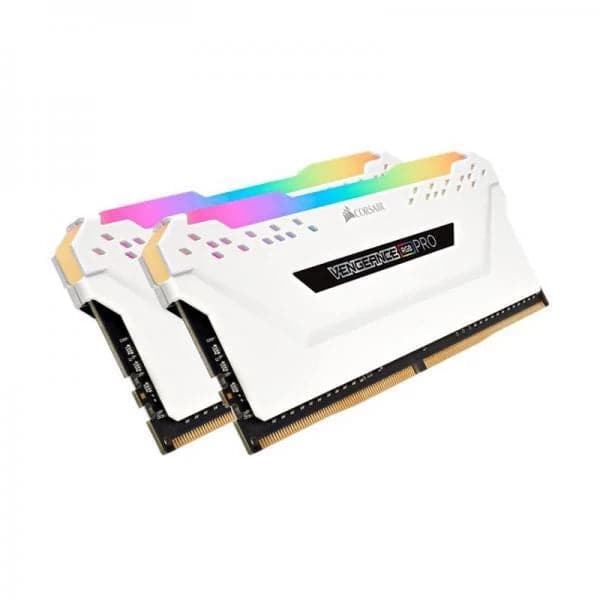 CORSAIR Vengeance RGB Pro 32GB ( 16GBx2 ) 3600MHz DDR4 RAM ( White )