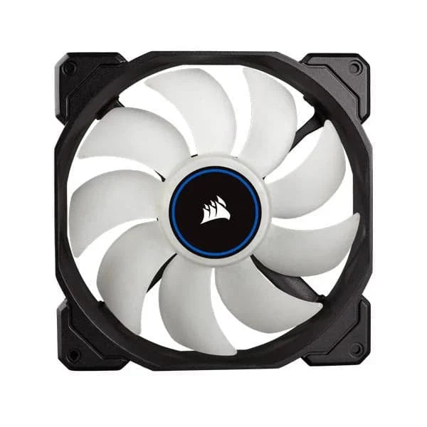 CORSAIR AF140 140mm Blue LED Cabinet Fan (Black) (Twin Pack)