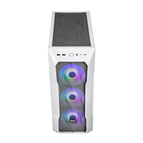 COOLER MASTER Masterbox TD500 Mesh V2 EATX Mid Tower Cabinet (White)