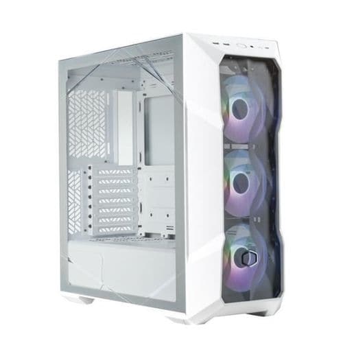 COOLER MASTER Masterbox TD500 Mesh V2 EATX Mid Tower Cabinet (White)