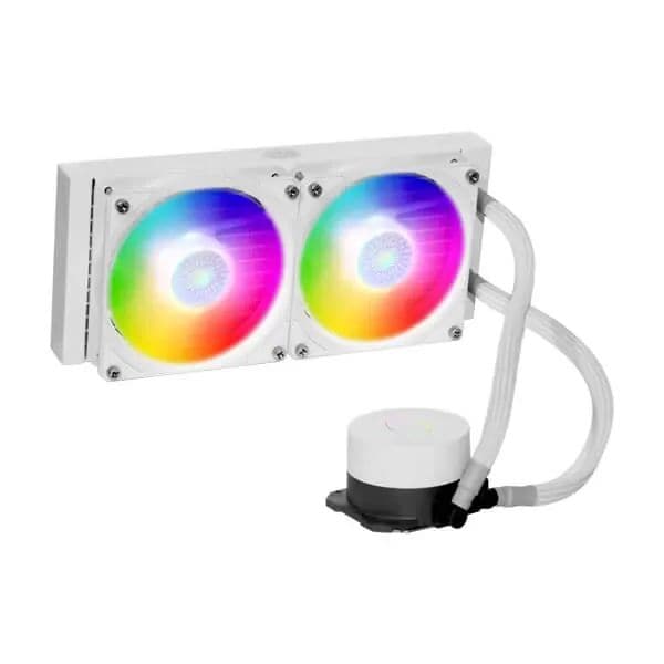 COOLER MASTER ML240L V2 ARGB Edition 240mm CPU Liquid Cooler (White)