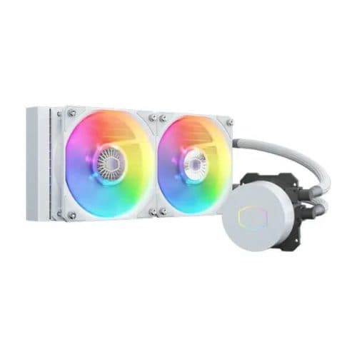 COOLER MASTER ML240L V2 ARGB Edition 240mm CPU Liquid Cooler (White)