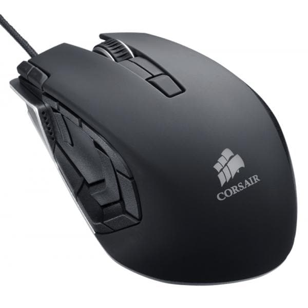 CORSAIR Vengeance M95 Wired Ergonomic Gaming Mouse ( CH-9000025-EU ) ( 8200DPI / 15 macro Buttons ) ( Gunmetal Black )