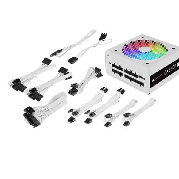 CORSAIR CX650F 650W RGB 80+ Bronze Fully Modular ATX 2.0 Power Supply