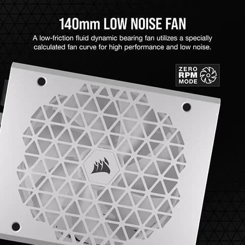 CORSAIR RM1000x Shift 1000W 80+ Gold ATX 3.1 Fully Modular Power Supply ( White )