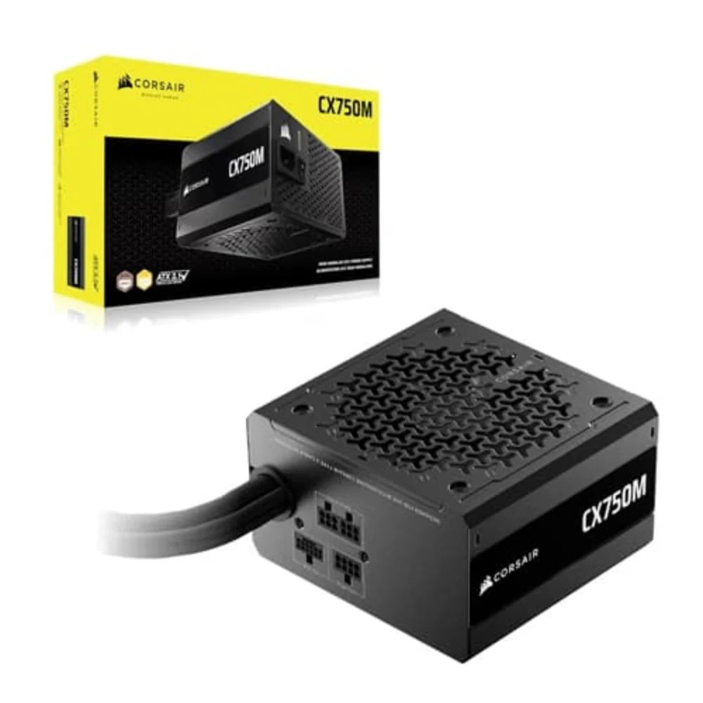CORSAIR CX750M 750W 80+ Bronze ATX 3.1 Semi Modular Power Supply