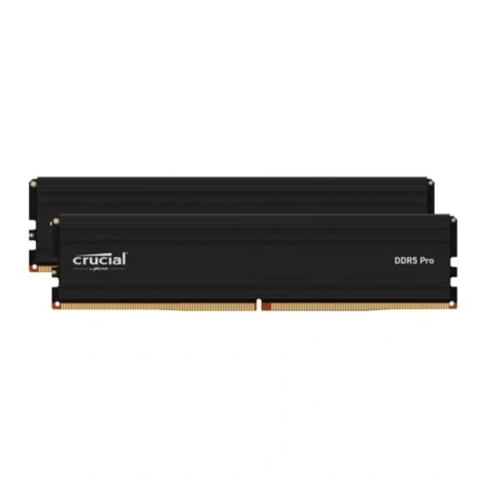 CRUCIAL Pro 32GB ( 16GB x 2 ) 6000MHz DDR5 Ram ( Black ) ( CL48 )