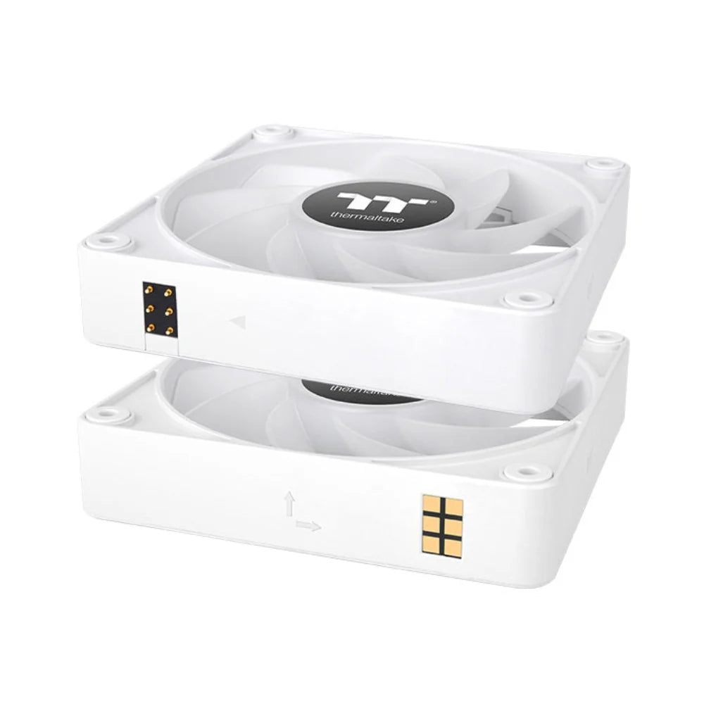 THERMALTAKE CT120 EX 120mm Reverse Blade ARGB Sync Cabinet Fan ( White ) ( Triple Pack )