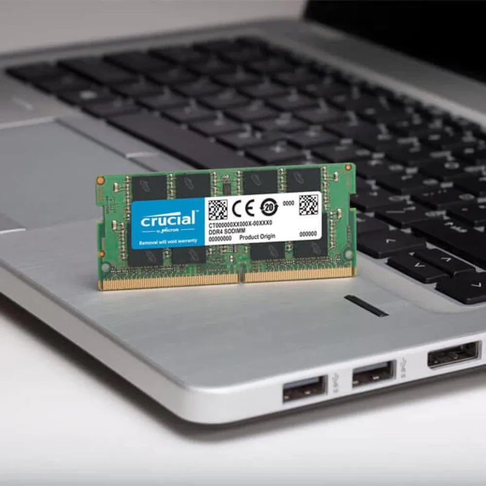 CRUCIAL 32GB ( 32GB x 1 ) 3200MHz DDR4 Laptop RAM ( CL22 )