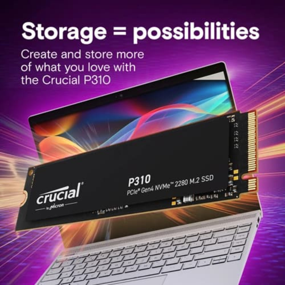 CRUCIAL P310 500GB M.2 NVMe Gen4 Solid State Drive ( SSD )