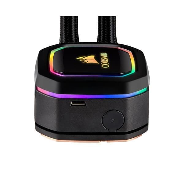 CORSAIR H100i Pro XT RGB 240mm CPU Liquid Cooler (Black)