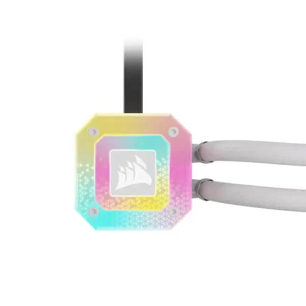 CORSAIR iCUE H150i Elite Capellix XT RGB 360mm CPU Liquid Cooler (White)