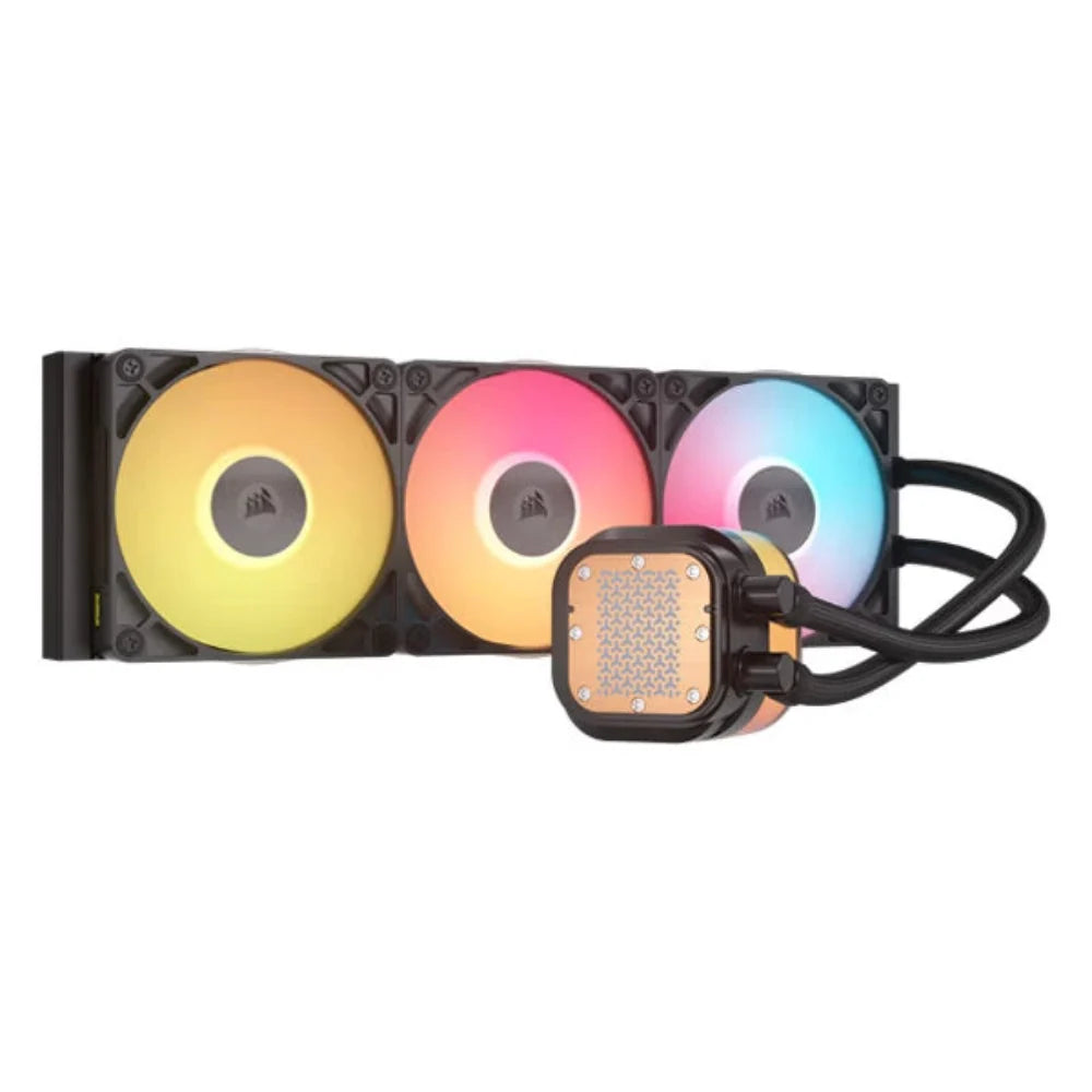 CORSAIR iCUE Link Titan 360 RX RGB 360mm CPU Liquid Cooler ( With LCD Display ) ( Black )