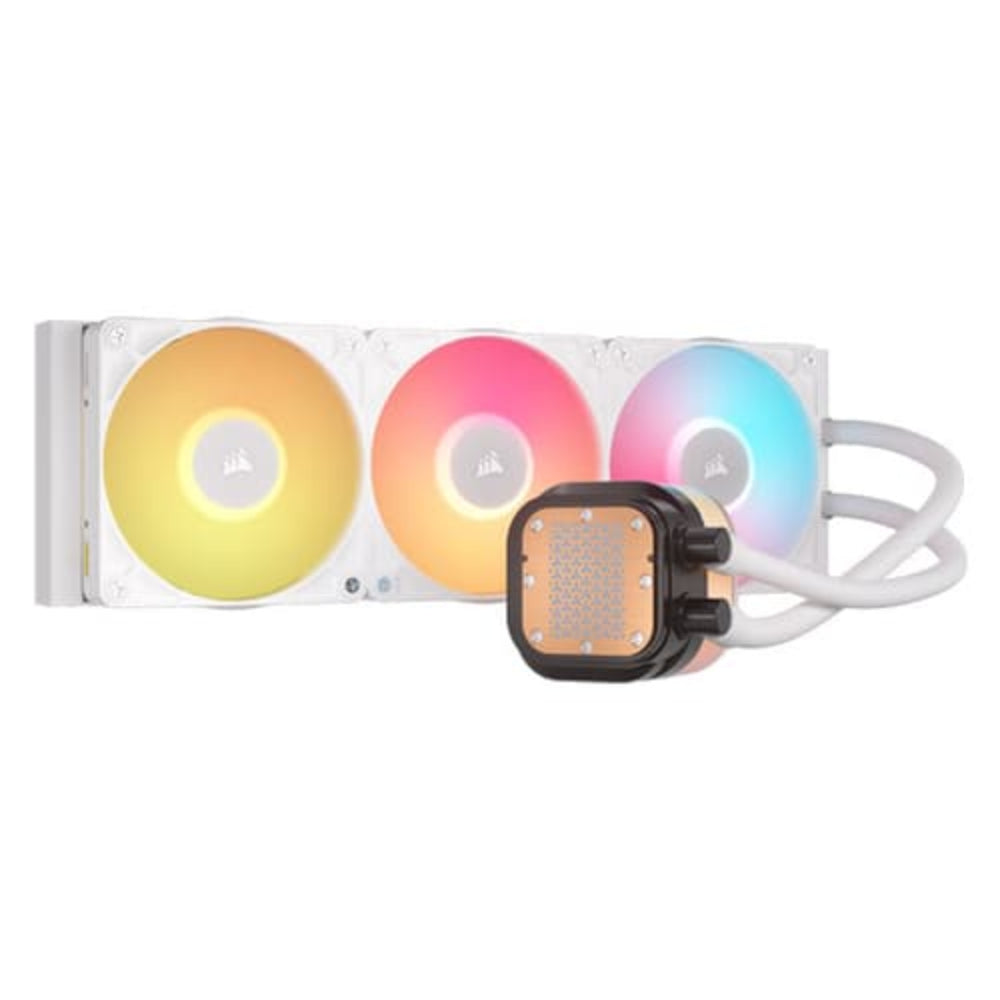 CORSAIR iCUE Link Titan 360 RX LCD RGB 360mm CPU Liquid Cooler ( White )