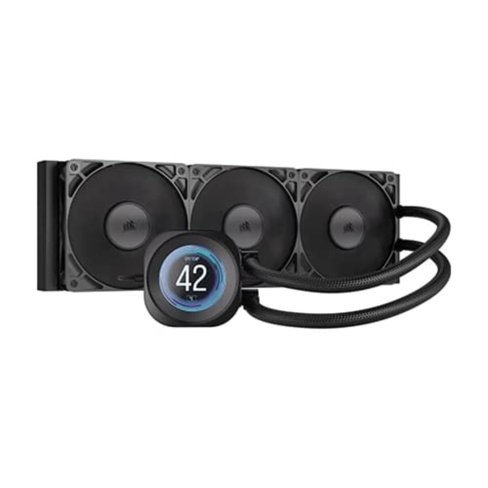 CORSAIR Nautilus RS 360mm CPU Liquid Cooler (Black) ( With LCD Display )