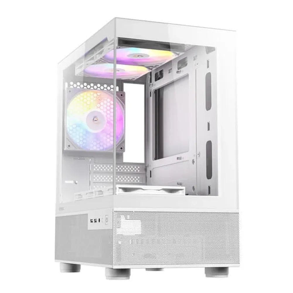 ANTEC CX200M RGB Elite MATX Mini Tower Cabinet (White)