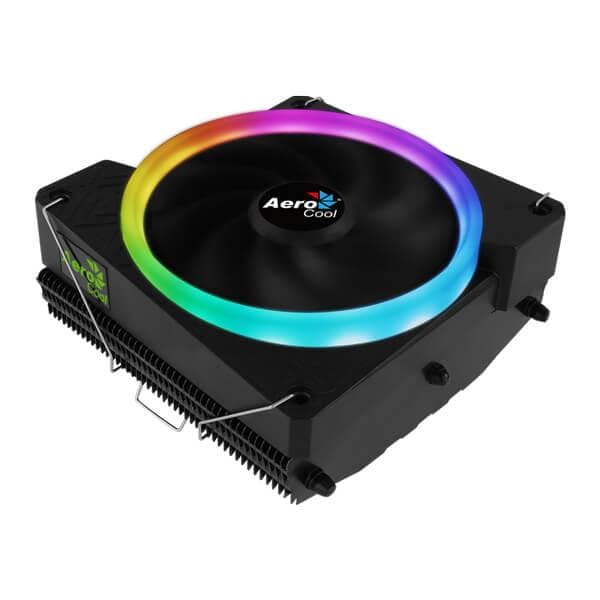 AEROCOOL Cylon 3 ARGB Single Tower CPU Air Cooler (Black)