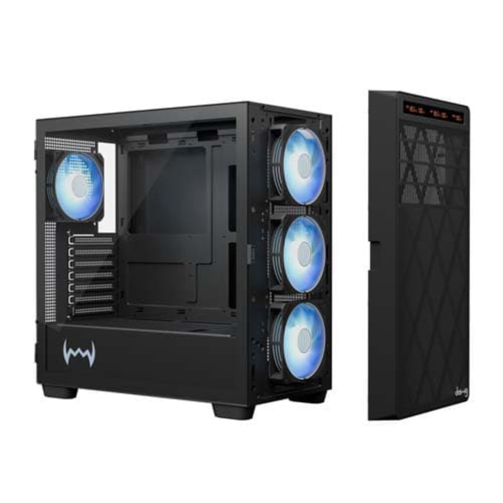 DAWG Y 804 ARGB ATX Mid Tower Cabinet ( Black )