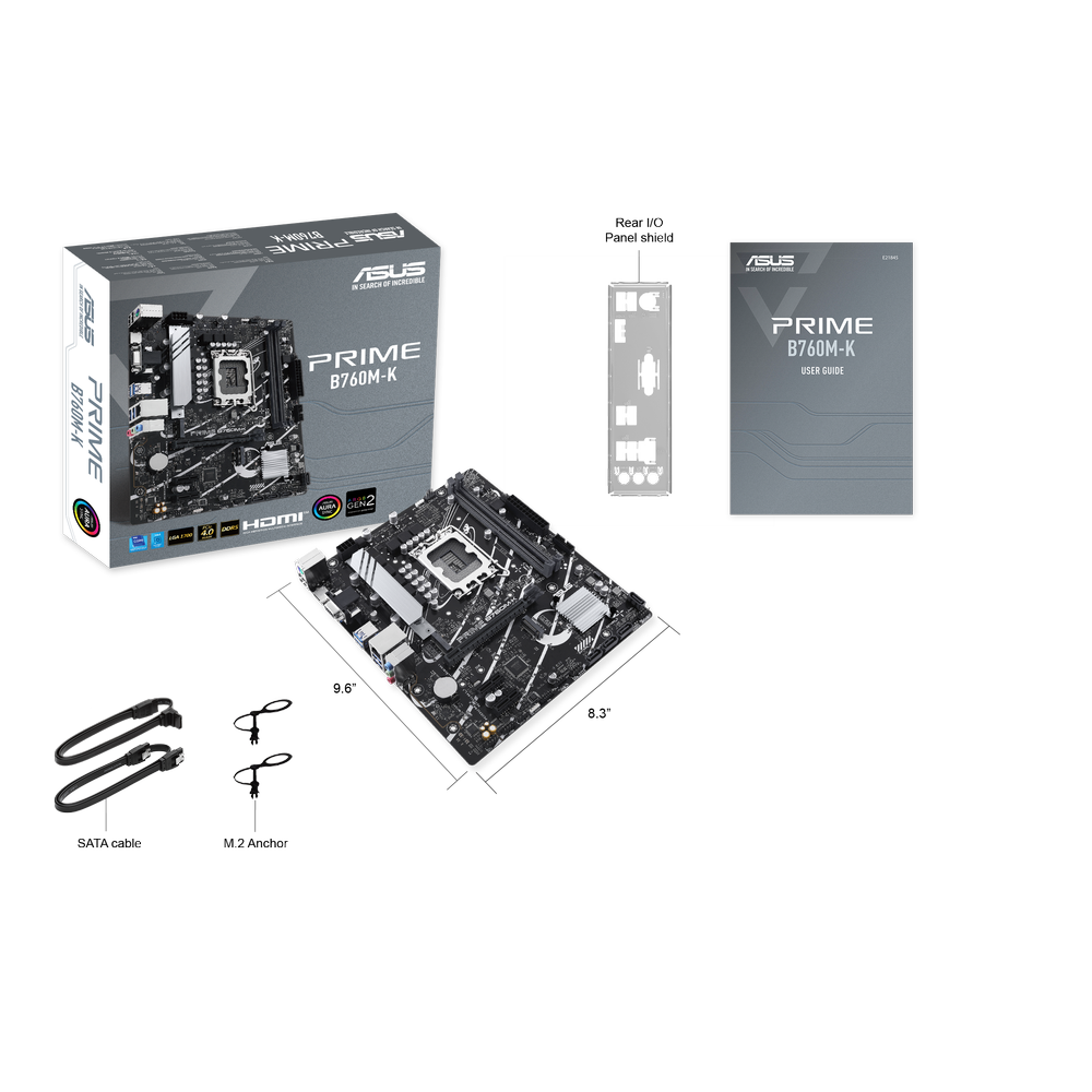 ASUS Prime B760M-K DDR5 Intel Motherboard