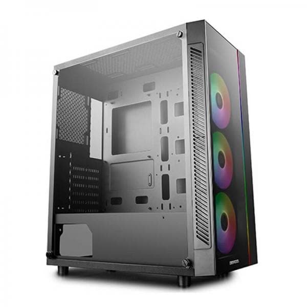 DEEPCOOL Matrexx 55 ATX 3F ARGB Mid Tower Cabinet (Black)