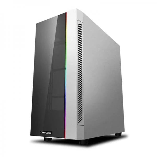 DEEPCOOL Matrexx 55 Addressable RGB ATX Mid Tower Cabinet ( White)