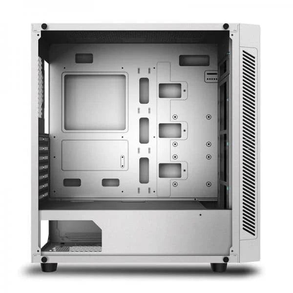 DEEPCOOL Matrexx 55 Addressable RGB ATX Mid Tower Cabinet ( White)