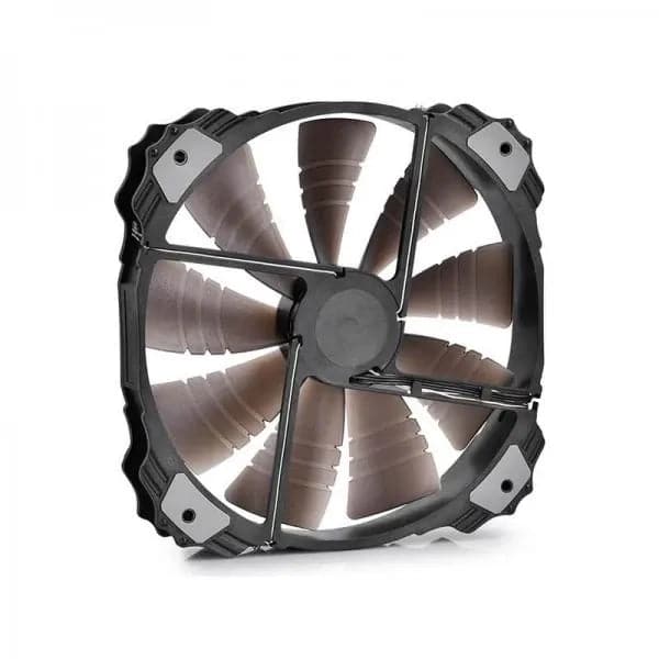 DEEPCOOL XFan 200 RED 200mm LED RGB Cabinet Fan (Black) (Single Pack)
