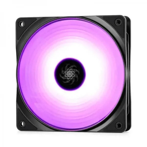 DEEPCOOL RF120M 120mm RGB Cabinet Fan (Black) (Five Pack)