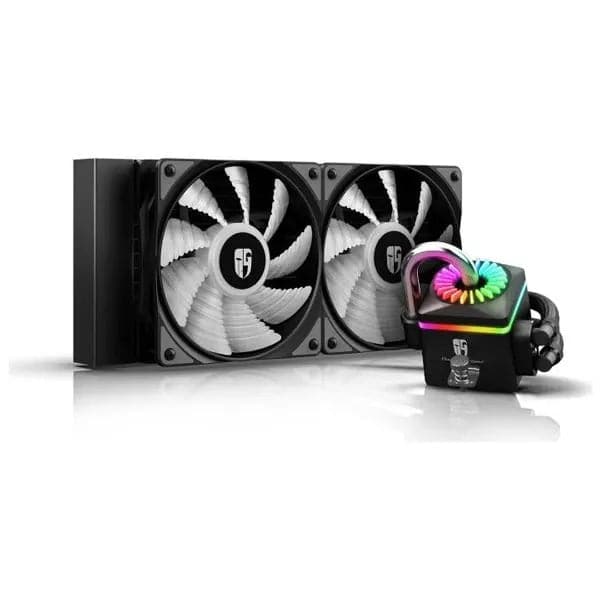 DEEPCOOL Gamerstorm Captain 240PRO V2 RGB All In One 240mm CPU Liquid Cooler (Black)