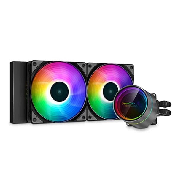 DEEPCOOL CASTLE 240EX 240mm ARGB CPU Liquid Cooler (Black)