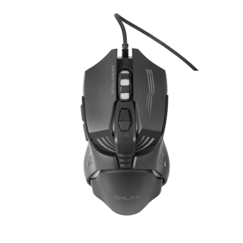 GALAX Slider 02 Wired Ambidextrous Gaming Mouse ( 3200DPI / 6 Macro Buttons ) ( Black )