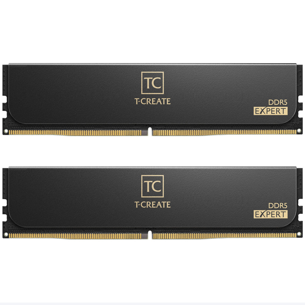TEAMGROUP T-Create Expert 32GB ( 16GB x 2 ) 6000MHz DDR5 RAM ( Black ) ( CL38 )