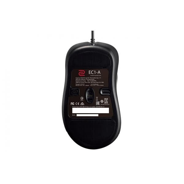 BENQ Zowie EC1-A Wired Ergonomic Gaming Mouse ( EC1-A-BLACK ) ( 3200DPI / 5 macro Buttons ) ( Black )