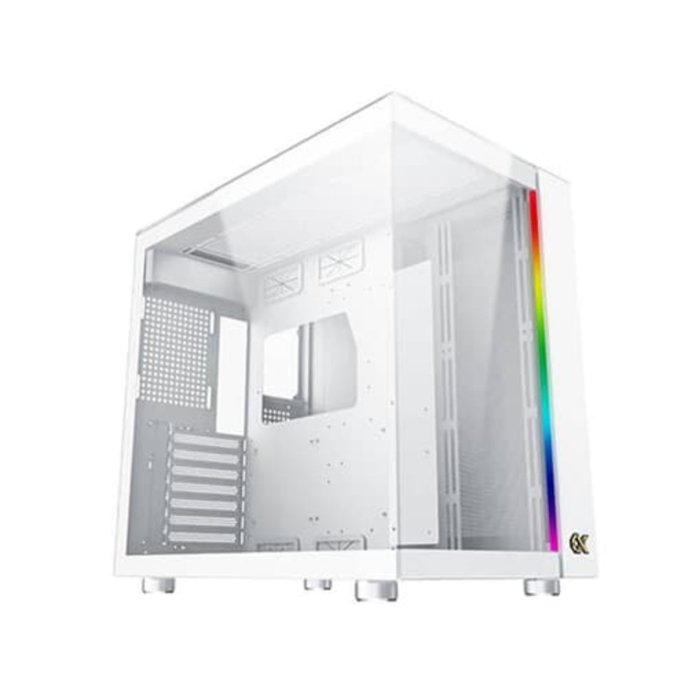 XIGMATEK Aqua Ultra Arctic ARGB EATX Mid Tower Cabinet ( White )