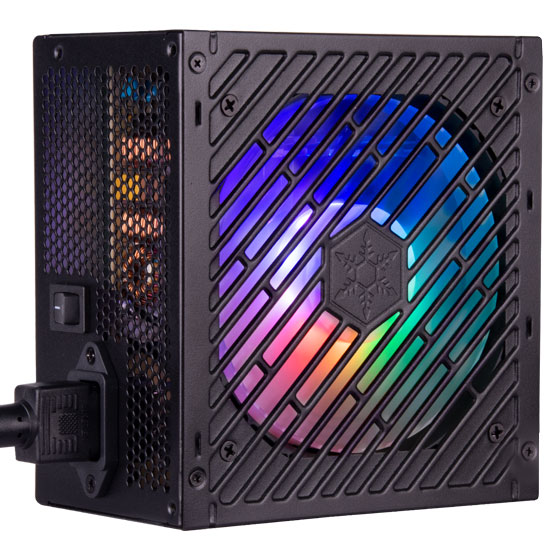 SILVERSTONE ET500-ARGB 500 80+ Bronze Fully Modular Power Supply (500 W)