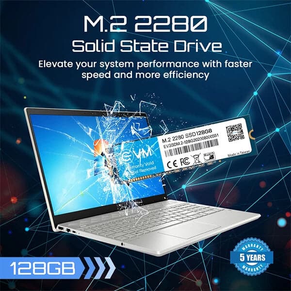 EVM 128GB M.2 SATA SATA 3 Internal Solid State Drive ( SSD )