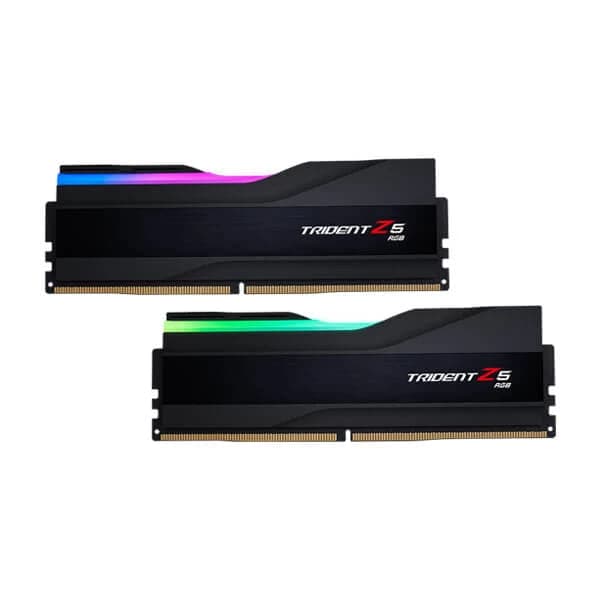 G.SKILL Trident Z5 RGB 32GB ( 16GBx2 ) 5200MHz DDR5 RAM ( Matte Black ) ( CL36 )