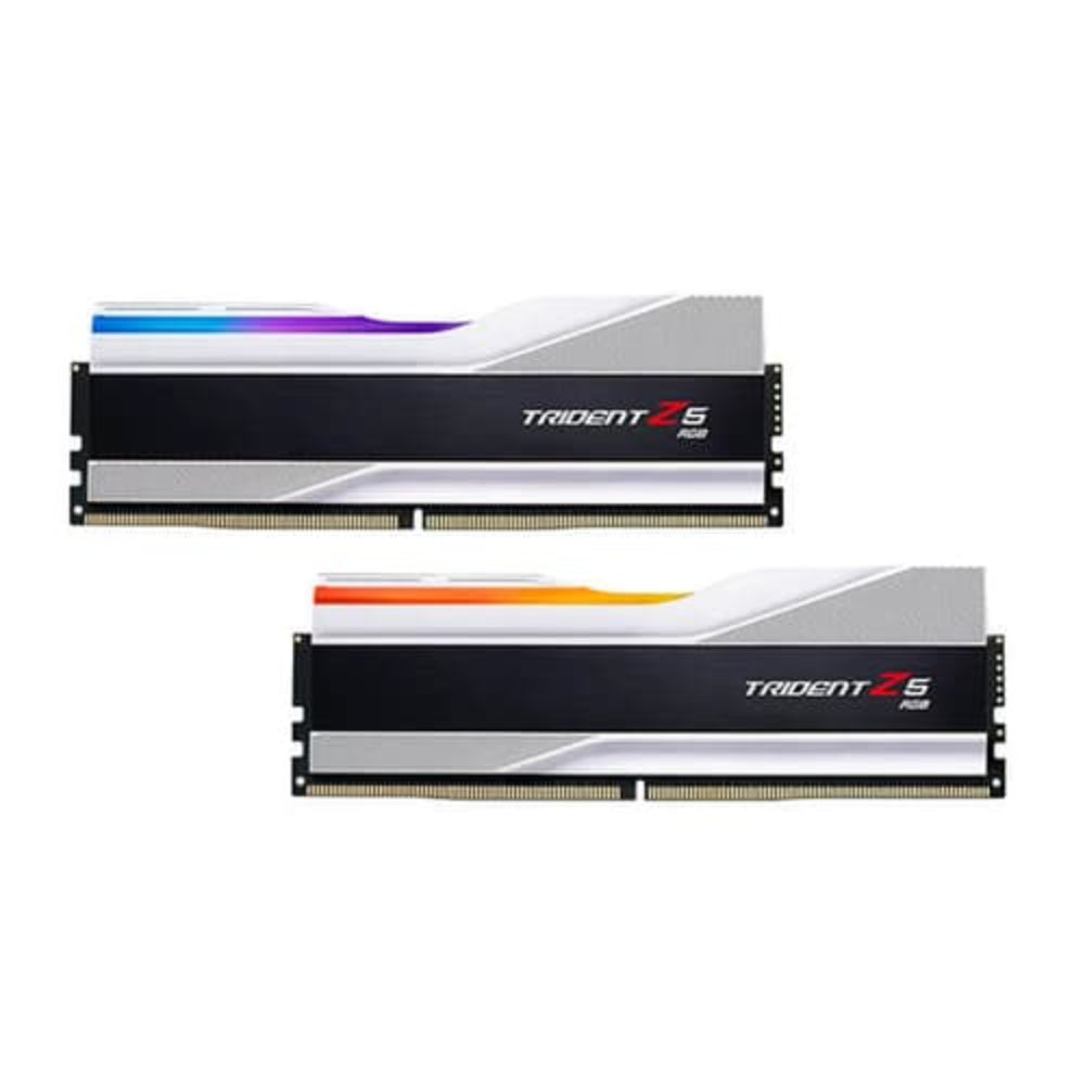 G.SKILL Trident Z5 RGB 32GB ( 16GBx2) DDR5 6000MHz RAM (Matte White) ( CL30 )
