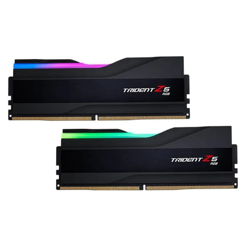 G.SKILL Trident Z5 RGB 32GB ( 16GBx2 ) 6000MHz DDR5 RAM ( Matte Black ) ( CL32 )