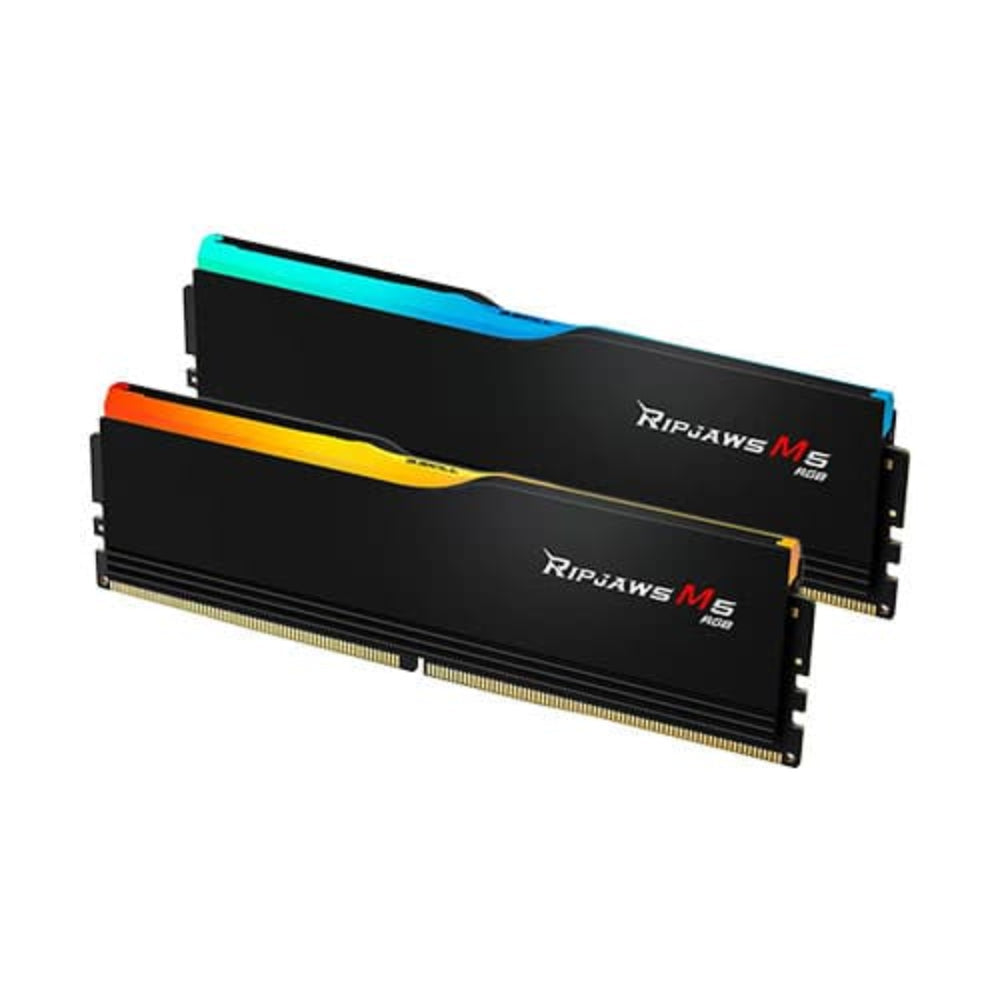 G.SKILL Ripjaws M5 RGB 32GB ( 16GBx2 ) DDR5 6000MHz RAM ( Black ) ( CL36 )