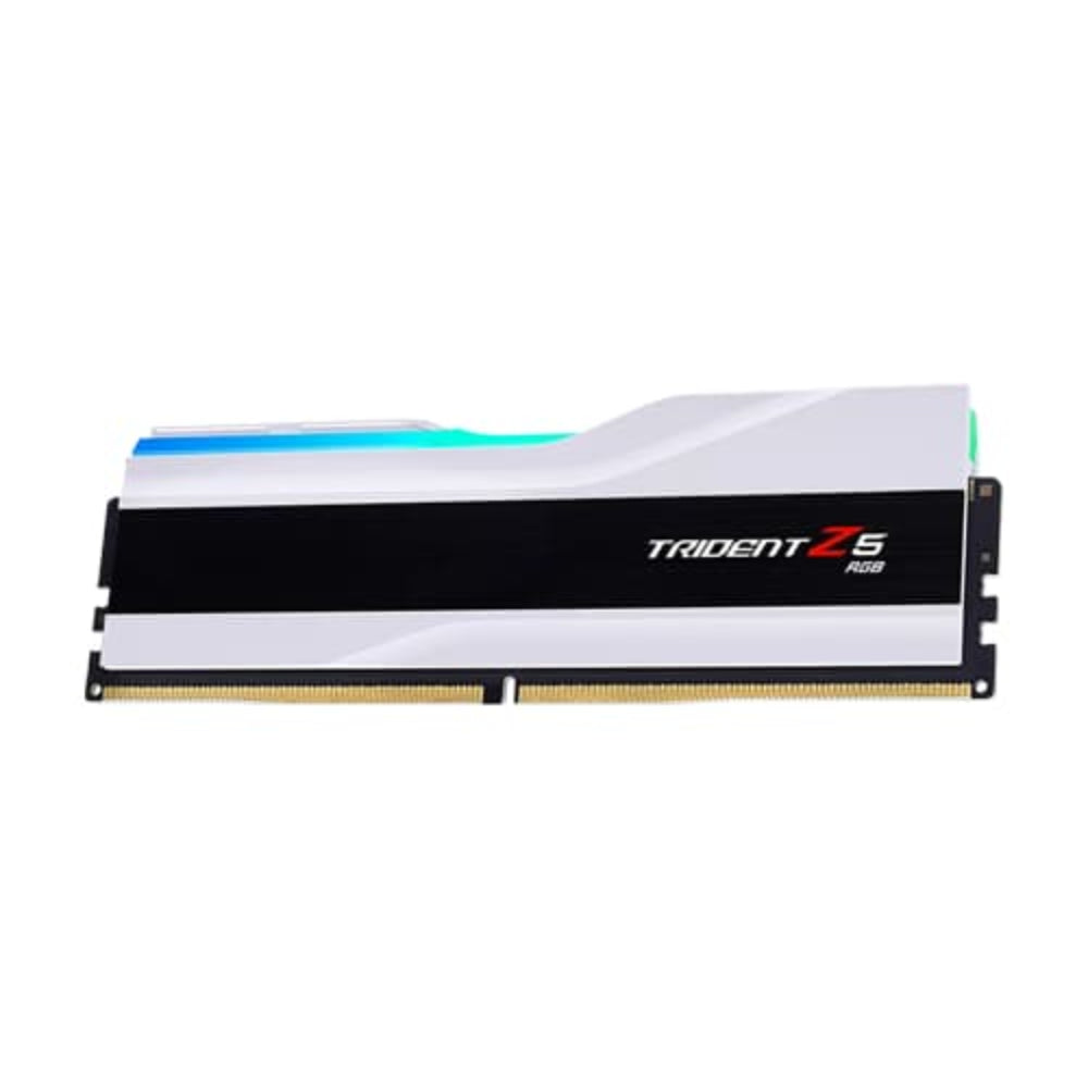 G.SKILL Trident Z5 RGB 32GB ( 32GB x 1 ) DDR5 6000MHz RAM ( White ) ( CL36 )