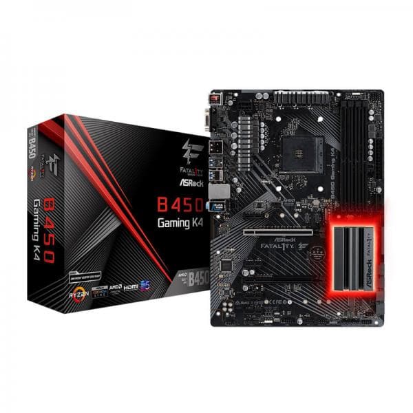 ASROCK Fatal1ty B450 Gaming K4 DDR4 AMD Motherboard
