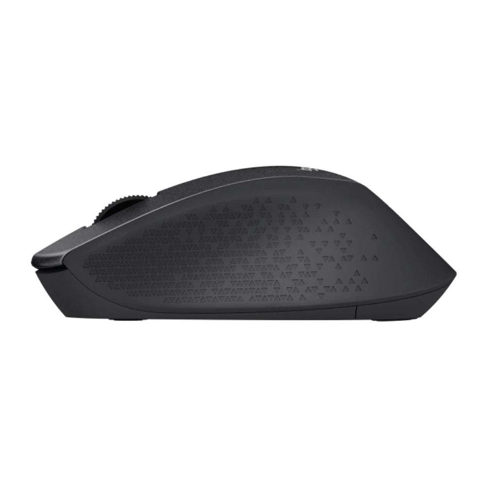 LOGITECH M331 Silent Plus Wireless Ergonomic Gaming Mouse ( 910-004914 ) ( 1000DPI / 3 Macro Button ) ( Black )